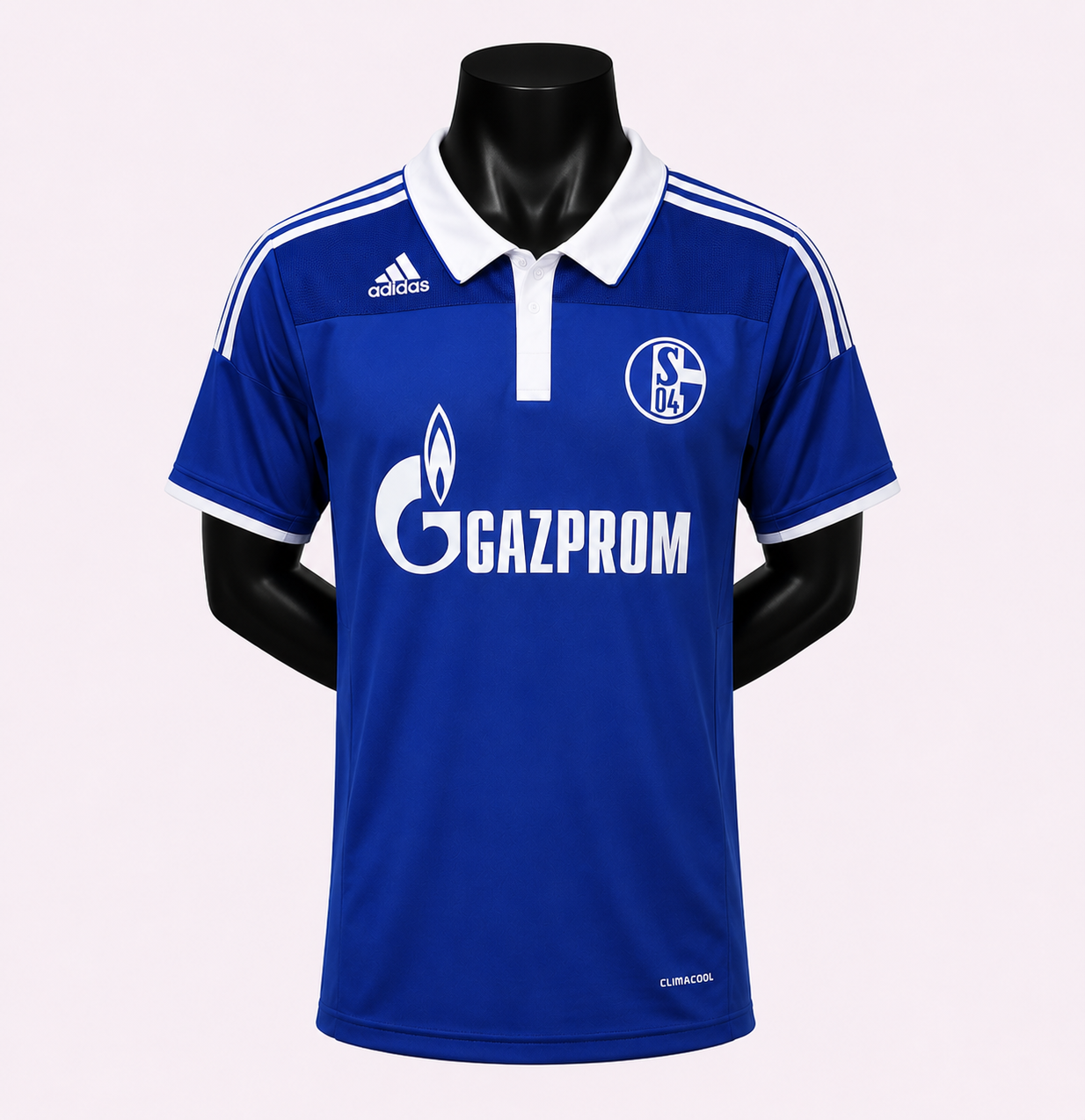 Schalke 2010/11 retro home shirt